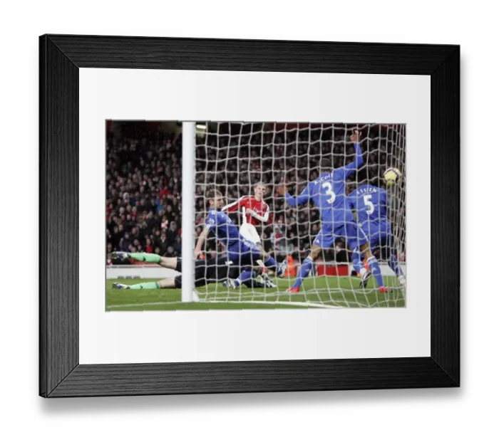 Framed Print : Andrey Arshavin (Arsenal) scores a goal that is disallowed for an earlier foul on the keeper Framed Print : Andrey Arshavin (Arsenal) scores a goal that is disallowed for an earlier foul on the keeper