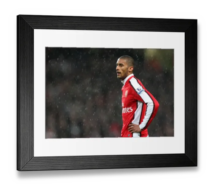 Framed Print : Armand Traore (Arsenal). Arsenal 0: 3 Chelsea. Barclays Premier League. Emirates Stadium Framed Print : Armand Traore (Arsenal). Arsenal 0: 3 Chelsea. Barclays Premier League. Emirates Stadium