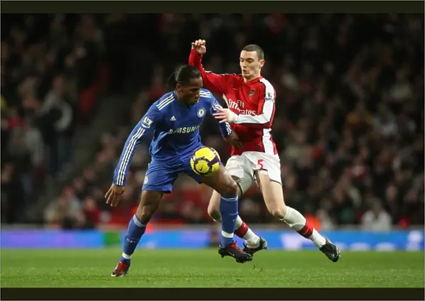 Thomas Vermaelen (Arsenal) Didier Drogba (Chelsea). Arsenal 0: 3 Chelsea