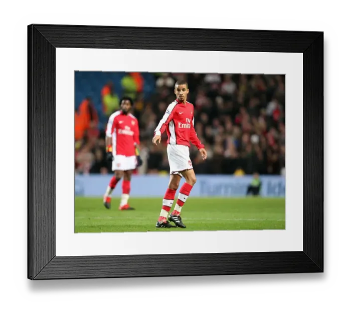 Framed Print : Craig Eastmond vs Manchester City: Arsenal's Defeat in Carling Cup 5th Round (3-0)
