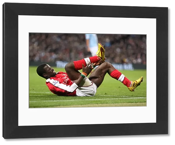 Emmanuel Eboue (Arsenal). Manchester City 3: 0 Arsenal. Carlin Cup 5th Round