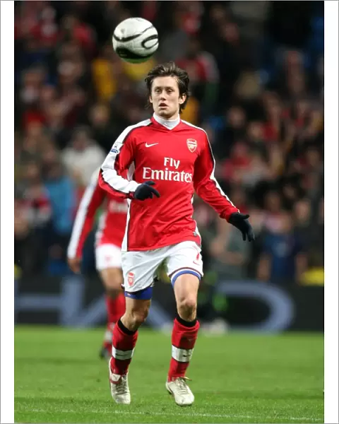 Tomas Rosicky (Arsenal). Manchester City 3: 0 Arsenal. Carlin Cup 5th Round