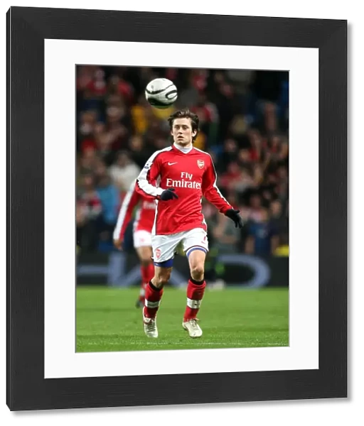 Tomas Rosicky (Arsenal). Manchester City 3: 0 Arsenal. Carlin Cup 5th Round