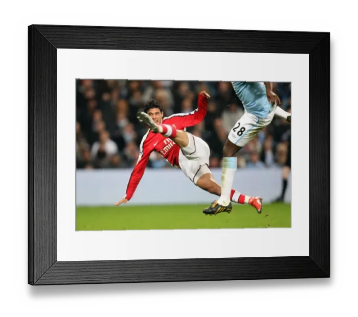Framed Print : Carlos Vela (Arsenal). Manchester City 3: 0 Arsenal. Carlin Cup 5th Round