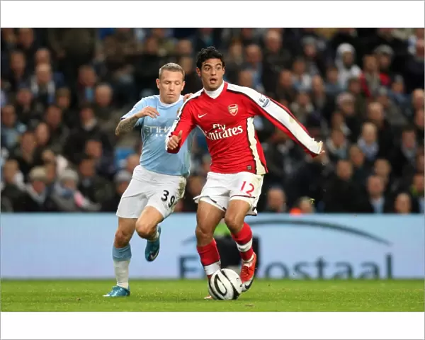 Carlos Vela (Arsenal) Craig Bellamy (Man City). Manchester City 3: 0 Arsenal