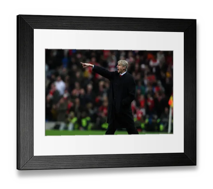 Framed Print : Arsene Wenger: Manchester City's 3-0 Victory Over Arsenal in the Carling Cup Fifth Round, 2009 Framed Print : Arsene Wenger: Manchester City's 3-0 Victory Over Arsenal in the Carling Cup Fifth Round, 2009
