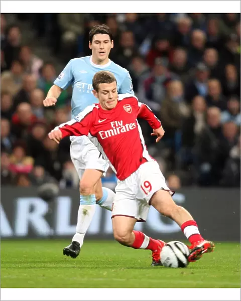 Jack Wilshere (Arsenal) Gareth Barry (Man City). Manchester City 3: 0 Arsenal