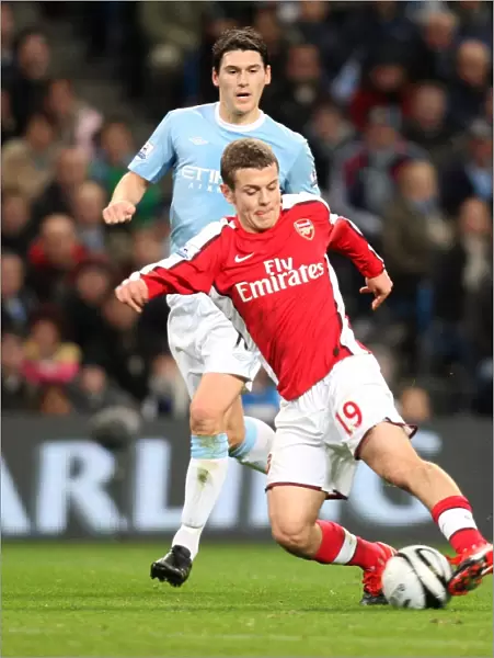 Jack Wilshere (Arsenal) Gareth Barry (Man City). Manchester City 3: 0 Arsenal