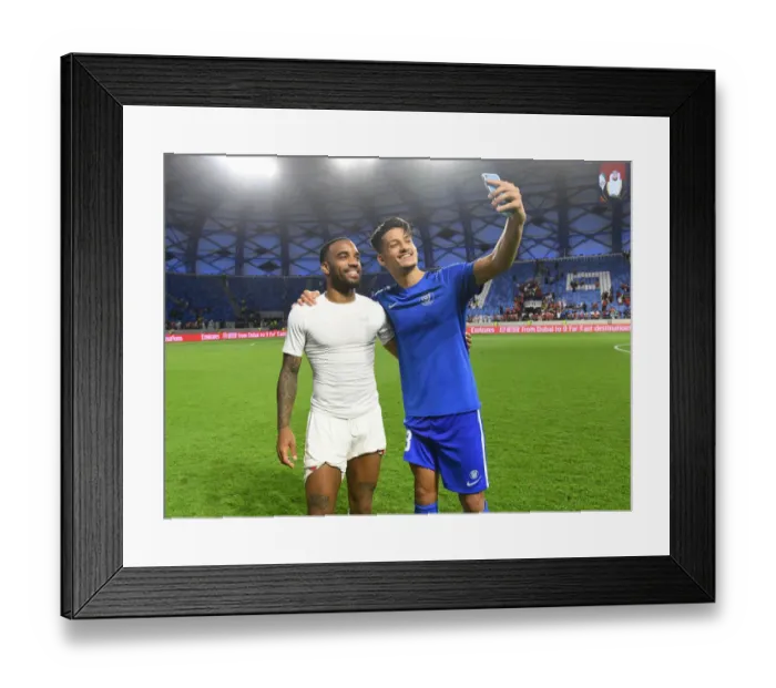 Framed Print : Arsenal Faces Al-Nasr Dubai SC in a 2018-19 Friendly at Al Maktoum Stadium Framed Print : Arsenal Faces Al-Nasr Dubai SC in a 2018-19 Friendly at Al Maktoum Stadium