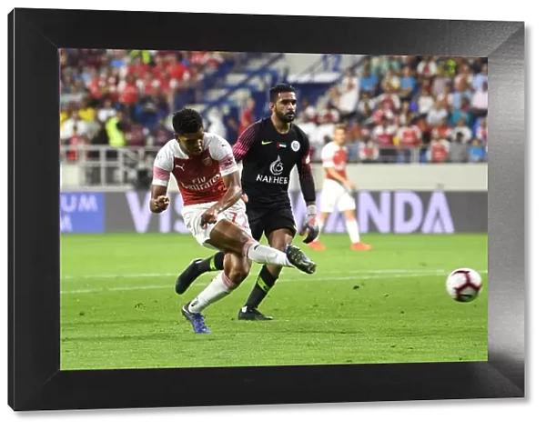 Tyreece John-Jules Scores Arsenal's Third Goal in Al-Nasr Dubai SC Match (2018-19)