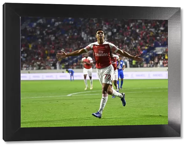 Tyreece John-Jules Scores Arsenal's Third Goal in Al-Nasr Dubai SC Match, 2018-19
