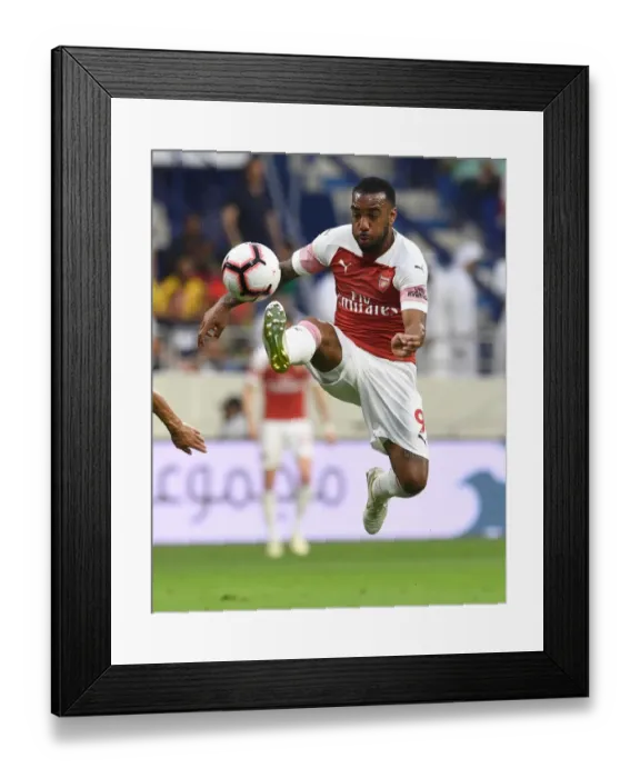 Framed Print : Alexandre Lacazette in Action: Arsenal vs Al-Nasr Dubai SC, 2019 Framed Print : Alexandre Lacazette in Action: Arsenal vs Al-Nasr Dubai SC, 2019