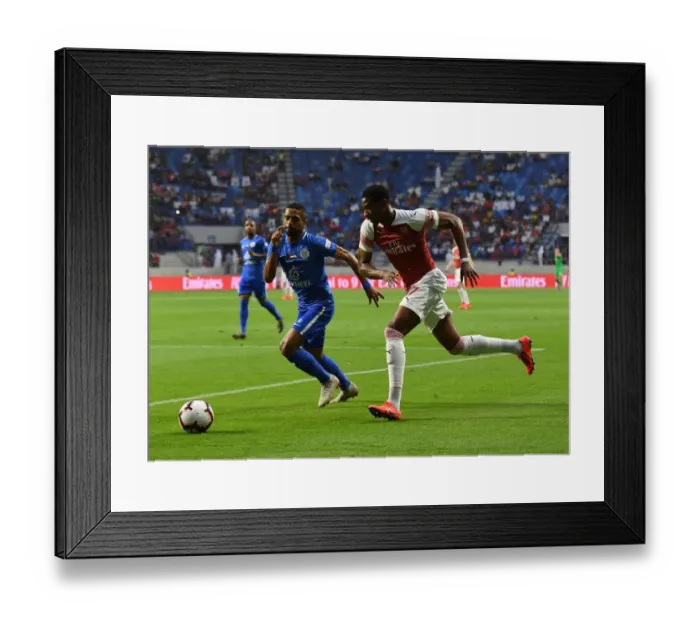 Framed Print : Al-Nasr Dubai SC vs. Arsenal: Zech Medley's Captures from the 2018-19 Friendly at Al Maktoum Stadium Framed Print : Al-Nasr Dubai SC vs. Arsenal: Zech Medley's Captures from the 2018-19 Friendly at Al Maktoum Stadium