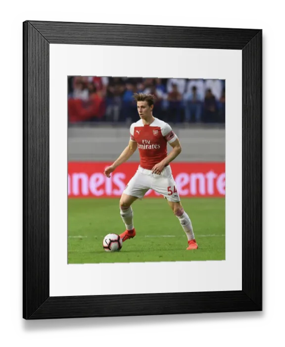 Framed Print : Ben Sheaf in Action: Al-Nasr Dubai SC vs Arsenal (2018-19)