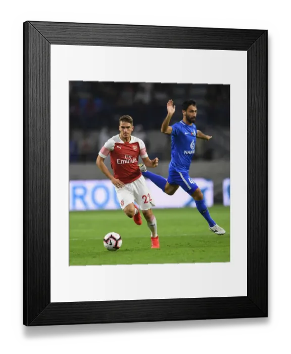 Framed Print : Denis Suarez vs. Khalid Jalal: Clash of the Midfielders - Al-Nasr Dubai SC vs. Arsenal (2019) Framed Print : Denis Suarez vs. Khalid Jalal: Clash of the Midfielders - Al-Nasr Dubai SC vs. Arsenal (2019)