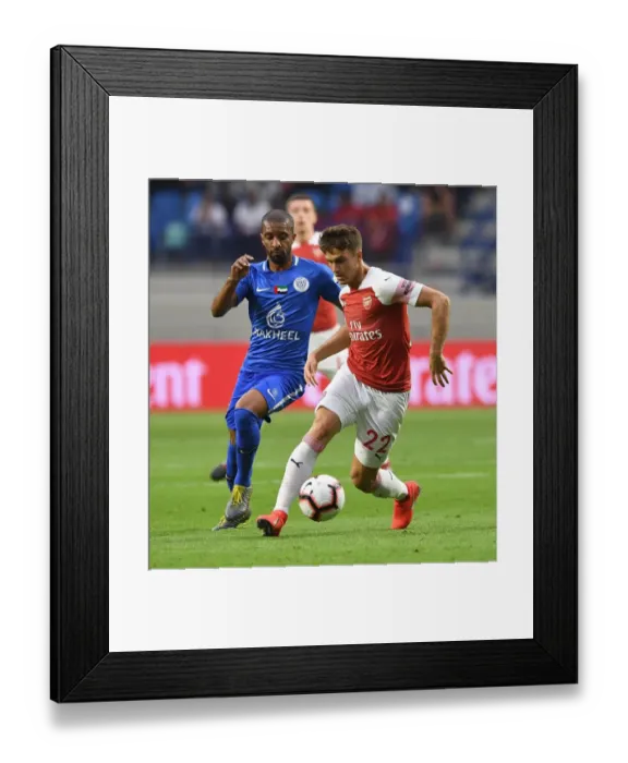 Framed Print : Denis Suarez vs. Amer Mubarak: Clash of the Midfielders - Al-Nasr Dubai SC vs. Arsenal (2019) Framed Print : Denis Suarez vs. Amer Mubarak: Clash of the Midfielders - Al-Nasr Dubai SC vs. Arsenal (2019)