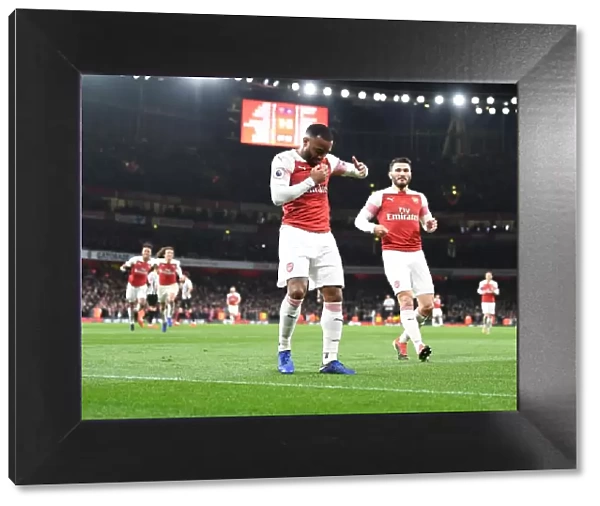 Alexis Lacazette Scores His Second Goal: Arsenal's Victory Against Newcastle United in Premier League