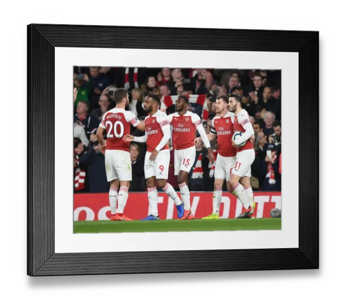 Framed Print : Arsenal vs. Newcastle United: Premier League Showdown at Emirates Stadium, April 2019 Framed Print : Arsenal vs. Newcastle United: Premier League Showdown at Emirates Stadium, April 2019