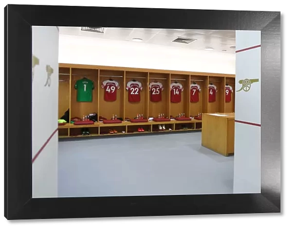 Arsenal Changing Room Before Arsenal FC vs Newcastle United, Premier League 2018-19