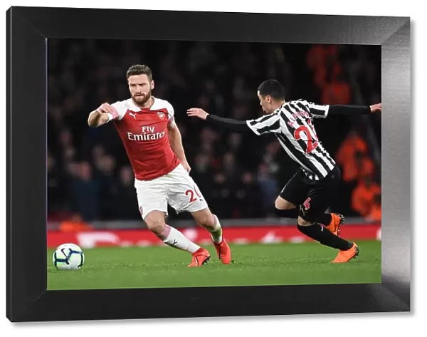 Mustafi Outmuscles Almiron: Arsenal vs Newcastle United, Premier League 2018-19