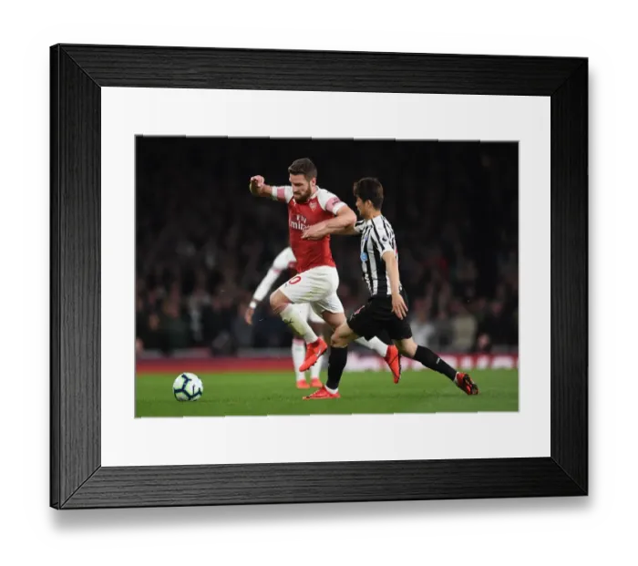 Framed Print : Mustafi Outmaneuvers Ki: Arsenal vs Newcastle United, Premier League 2018-19 Framed Print : Mustafi Outmaneuvers Ki: Arsenal vs Newcastle United, Premier League 2018-19