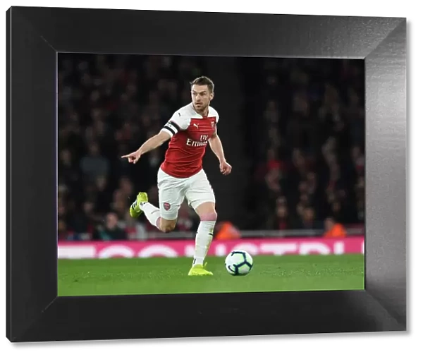 Aaron Ramsey in Action: Arsenal vs Newcastle United, Premier League 2018-19
