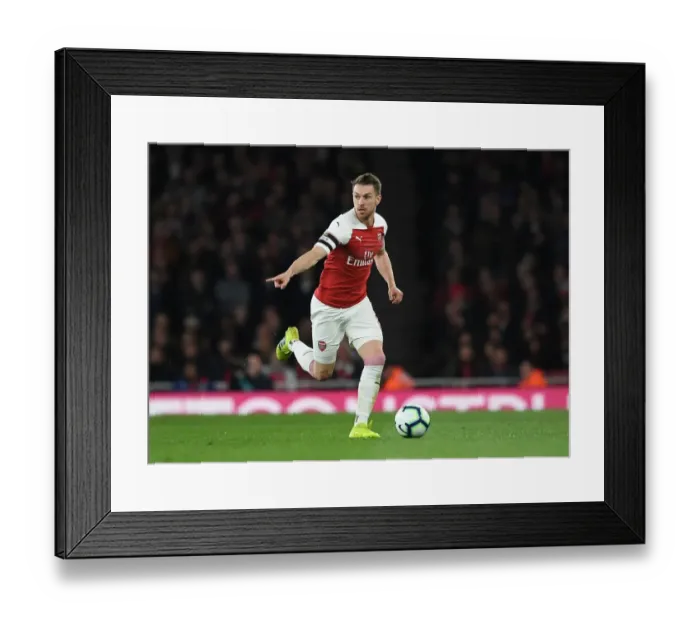 Framed Print : Aaron Ramsey in Action: Arsenal vs Newcastle United, Premier League 2018-19 Framed Print : Aaron Ramsey in Action: Arsenal vs Newcastle United, Premier League 2018-19