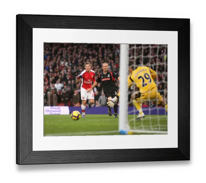 Framed Print : Arshavin Stuns Stoke: First Arsenal Goal in Emirates Thriller Framed Print : Arshavin Stuns Stoke: First Arsenal Goal in Emirates Thriller