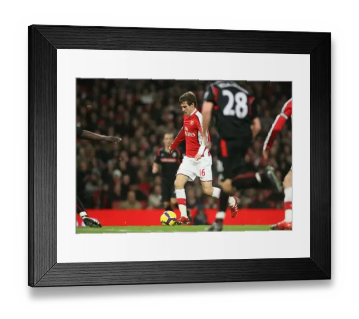 Framed Print : Ramsey Scores the Second: Arsenal Takes 2-0 Lead over Stoke City