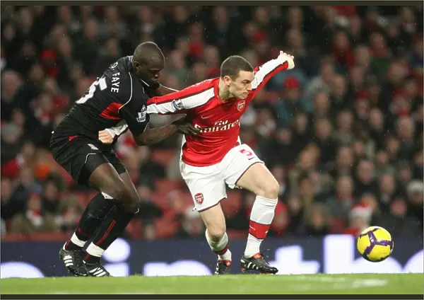 Thomas Vermaelen (Arsenal) Abdoulaye Faye (Stoke City). Arsenal 2: 0 Stoke City