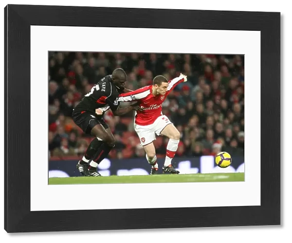 Thomas Vermaelen (Arsenal) Abdoulaye Faye (Stoke City). Arsenal 2: 0 Stoke City