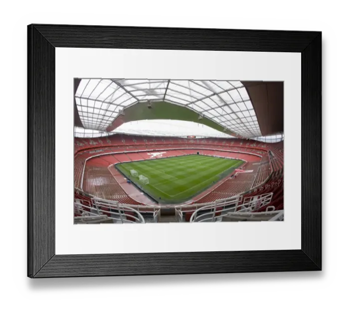 Framed Print : Arsenal at Emirates Stadium, London - November 2009 Framed Print : Arsenal at Emirates Stadium, London - November 2009