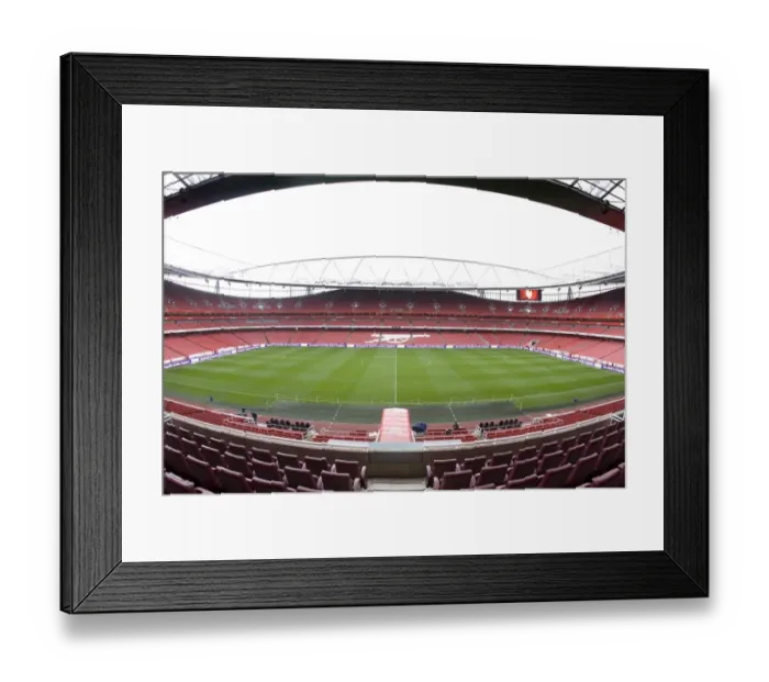 Framed Print : Arsenal Football Club at Emirates Stadium, London - November 2009 Framed Print : Arsenal Football Club at Emirates Stadium, London - November 2009