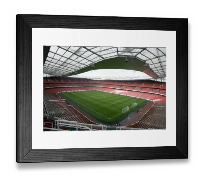 Framed Print : Arsenal at Emirates Stadium, London - November 2009 Framed Print : Arsenal at Emirates Stadium, London - November 2009