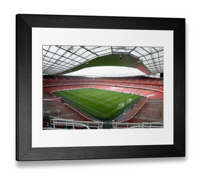 Framed Print : Arsenal Football Club at Emirates Stadium, London - November 2009