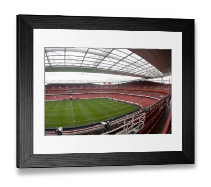 Framed Print : Arsenal at Emirates Stadium, London - November 2009