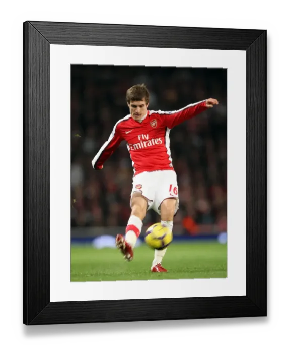 Framed Print : Arsenal's Aaron Ramsey Scores in 2-0 Victory over Stoke City, Barclays Premier League (2009-10) Framed Print : Arsenal's Aaron Ramsey Scores in 2-0 Victory over Stoke City, Barclays Premier League (2009-10)