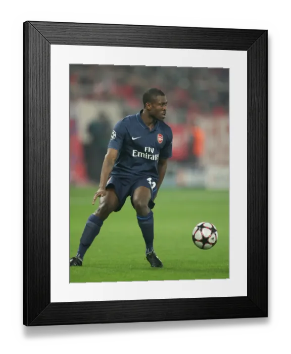 Framed Print : Arsenal's Kerrea Gilbert Celebrates Win Against Olympiacos in UEFA Champions League Framed Print : Arsenal's Kerrea Gilbert Celebrates Win Against Olympiacos in UEFA Champions League