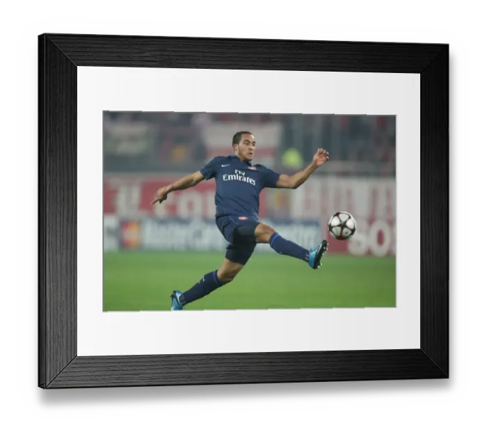 Framed Print : Theo Walcott's Goal Secures Arsenal's 1-0 Victory Over Olympiacos in Champions League Group H Framed Print : Theo Walcott's Goal Secures Arsenal's 1-0 Victory Over Olympiacos in Champions League Group H