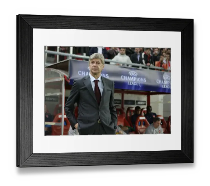 Framed Print : Arsene Wenger's Victory: Arsenal Triumphs Over Olympiacos 1-0 in UEFA Champions League, Athens 2009 Framed Print : Arsene Wenger's Victory: Arsenal Triumphs Over Olympiacos 1-0 in UEFA Champions League, Athens 2009