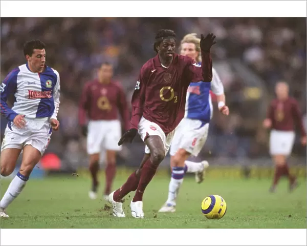 Emmanuel Adebayor (Arsenal) Sergio Peter (Blackburn)
