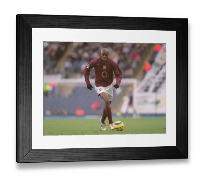 Framed Print : Abou Diaby's Victory: Blackburn Rovers 1 - Arsenal 0, FA Premiership, 2006