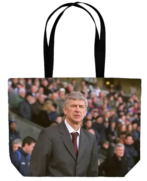 Arsene Wenger the Arsenal Manager. Blackburn Rovers 1: 0 Arsenal. FA Premiership