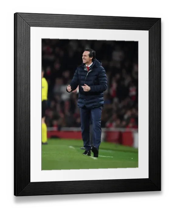 Framed Print : Unai Emery and Arsenal Face Napoli in Europa League Quarterfinals Framed Print : Unai Emery and Arsenal Face Napoli in Europa League Quarterfinals