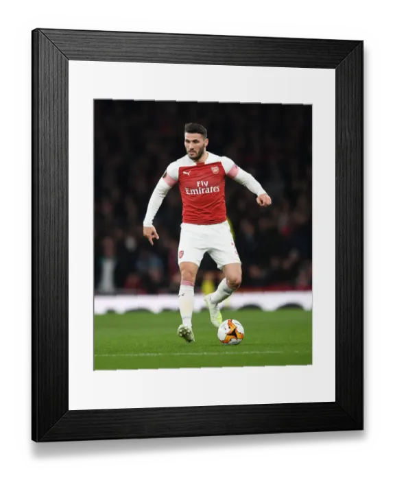 Framed Print : Arsenal's Sead Kolasinac in Focus during Europa League Quarterfinal vs. S.S.C. Napoli Framed Print : Arsenal's Sead Kolasinac in Focus during Europa League Quarterfinal vs. S.S.C. Napoli