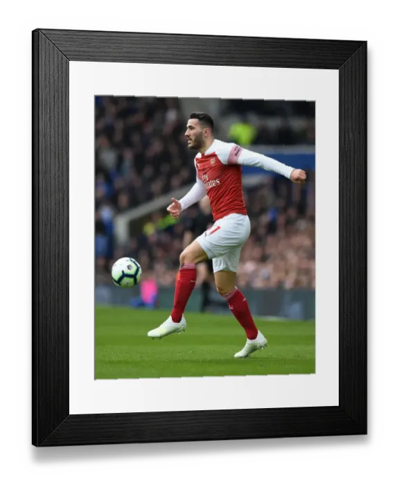 Framed Print : Sead Kolasinac's Defiant Performance: Everton vs Arsenal, Premier League 2018-19 Framed Print : Sead Kolasinac's Defiant Performance: Everton vs Arsenal, Premier League 2018-19