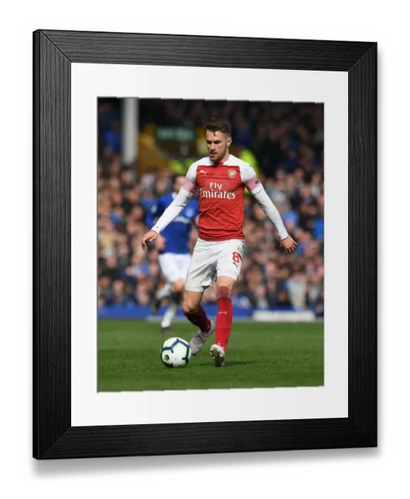 Framed Print : Aaron Ramsey vs. Gylfi Sigurdsson: Intense Battle at Goodison Park - Everton vs. Arsenal, Premier League 2018-19 Framed Print : Aaron Ramsey vs. Gylfi Sigurdsson: Intense Battle at Goodison Park - Everton vs. Arsenal, Premier League 2018-19