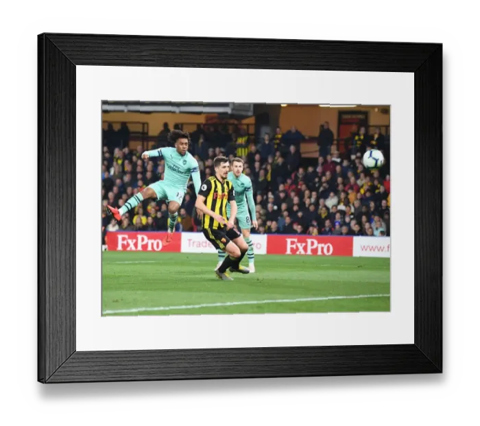 Framed Print : Premier League Showdown: Arsenal vs. Watford at Vicarage Road, April 2019 Framed Print : Premier League Showdown: Arsenal vs. Watford at Vicarage Road, April 2019