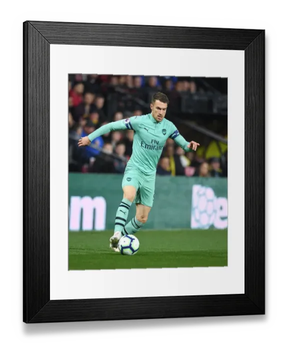 Framed Print : Ramsey in Action: Arsenal vs. Watford, Premier League 2018-19 Framed Print : Ramsey in Action: Arsenal vs. Watford, Premier League 2018-19