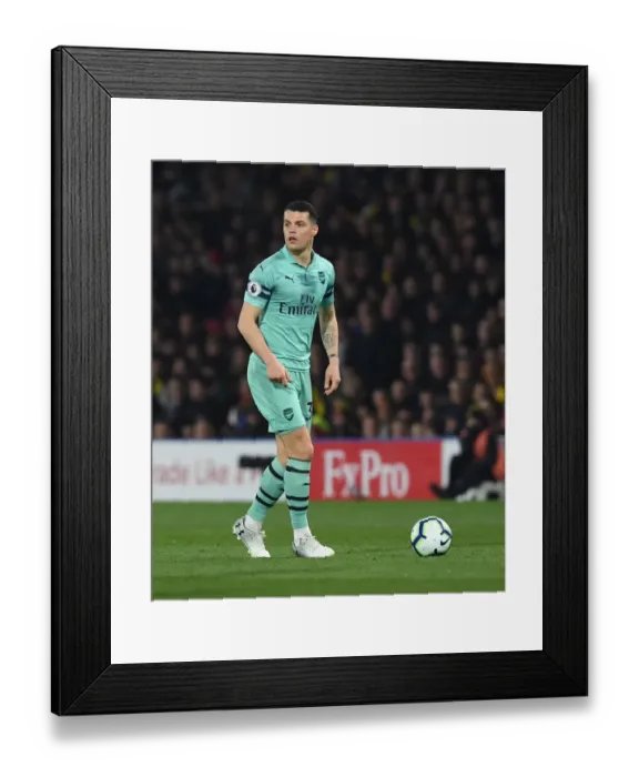 Framed Print : Premier League Showdown: Arsenal vs. Watford at Vicarage Road, April 2019 Framed Print : Premier League Showdown: Arsenal vs. Watford at Vicarage Road, April 2019